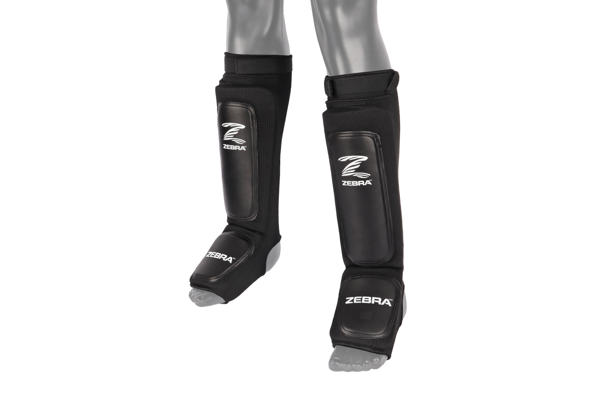 ZEBRA Fitness Shin-Instep Guard front view