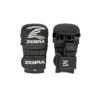 ZEBRA MMA Sparring gloves front and rear view