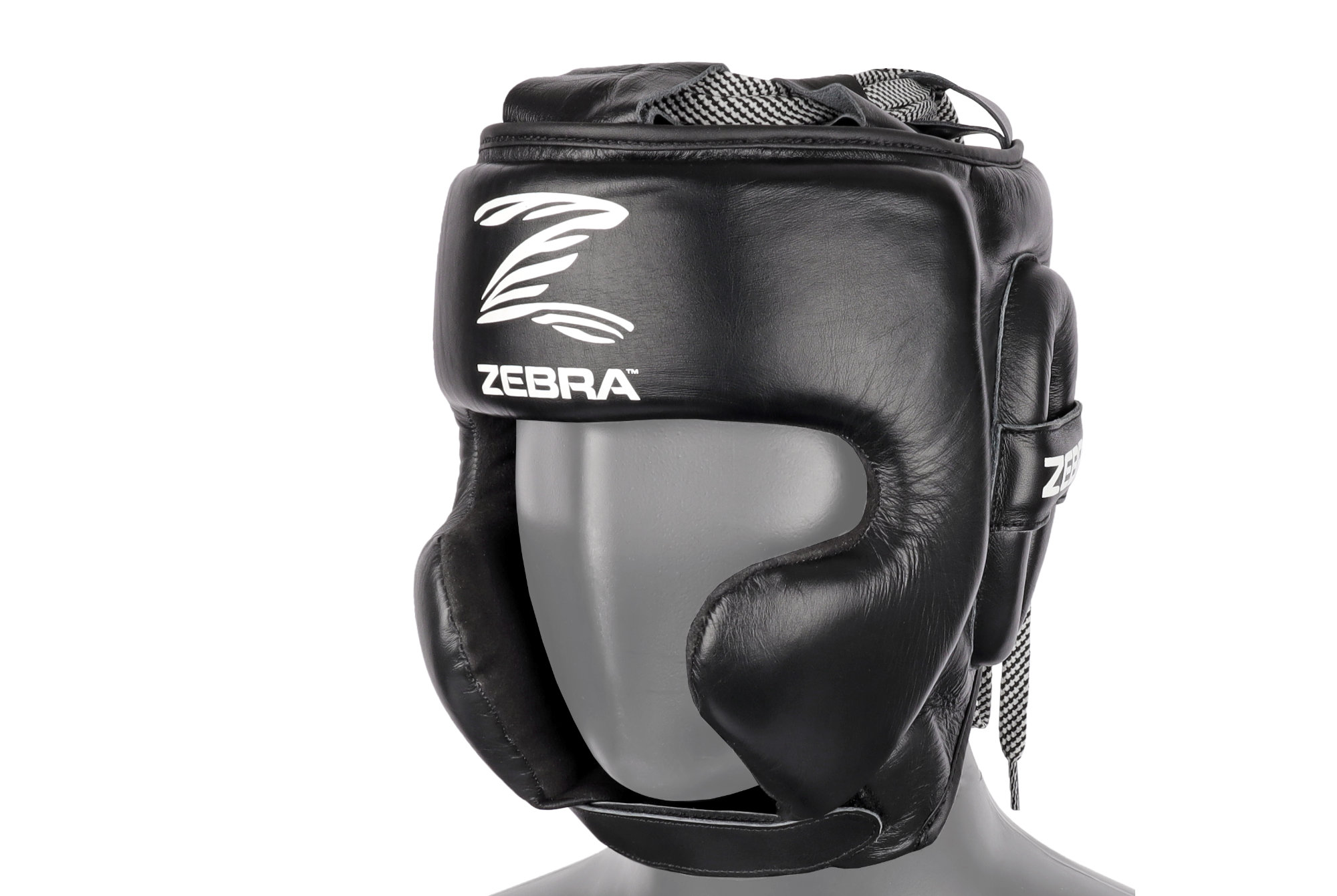 ZEBRA Pro sparring head guard front view
