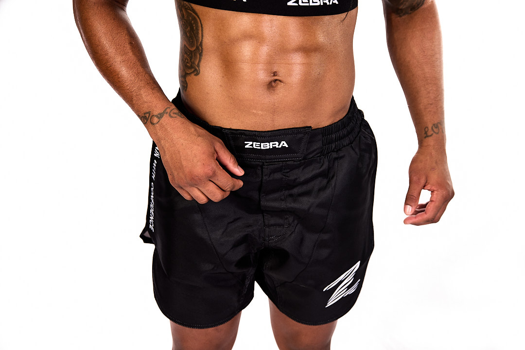 ZEBRA MMA/BJJ Shorts front view